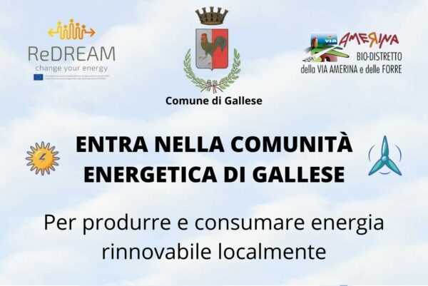 Read more about the article Evento pubblico – La Comunità Energetica di Gallese
