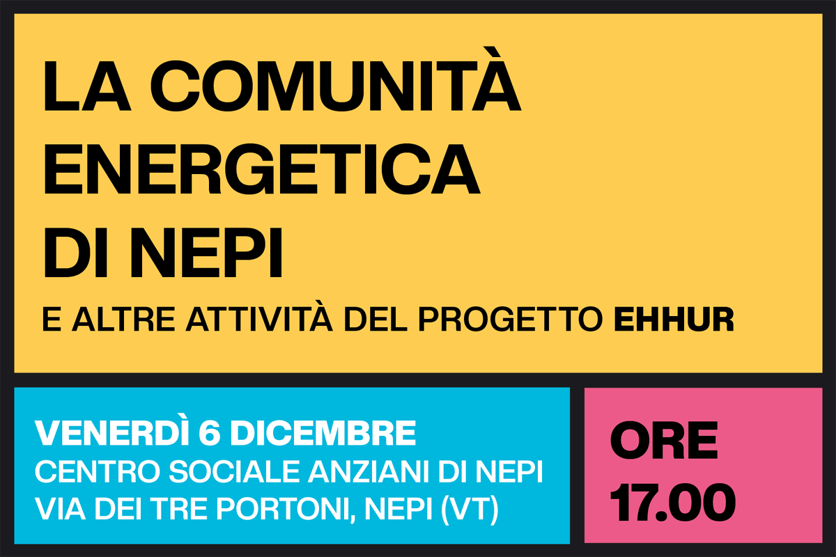 Scopri di più sull'articolo La Comunità Energetica Rinnovabile di Nepi